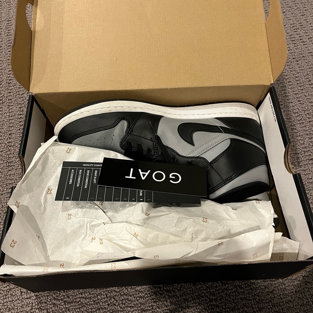 Jordan Men's Shadow Red sneakers size 11 1/2 - Picture 7 of 7